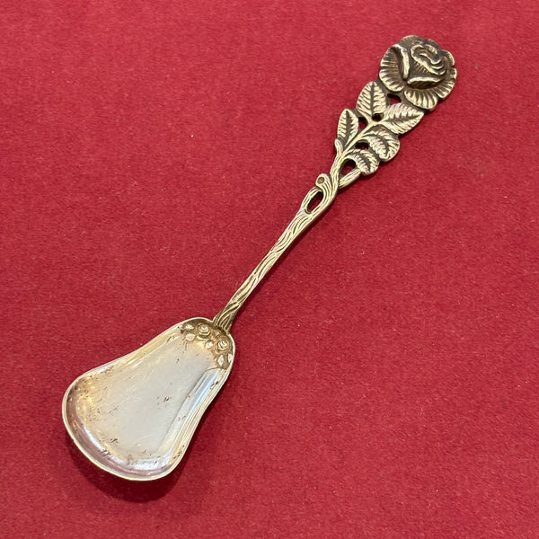 Zuckerschaufel Hildesheimer Rose 800er Silber