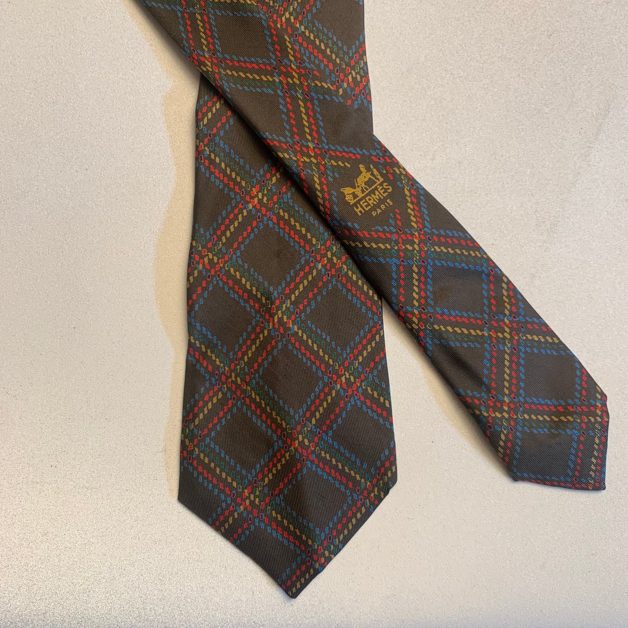 Vintage Krawatte von Hermès