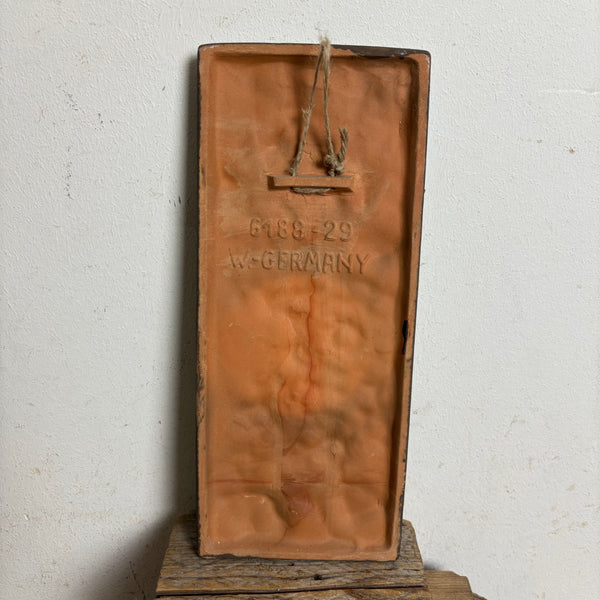 Vintage Wandkeramik Blumen Carstens Tönnieshof 6188-29