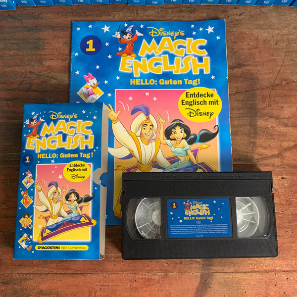 Magic English 34 VHS und Hefte Collection