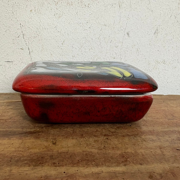 Vintage Mid Century Alla Moda Keramik Deckeldose