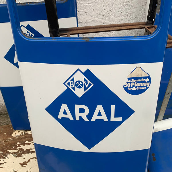 Vintage Mid Century Aral Zapfsäule