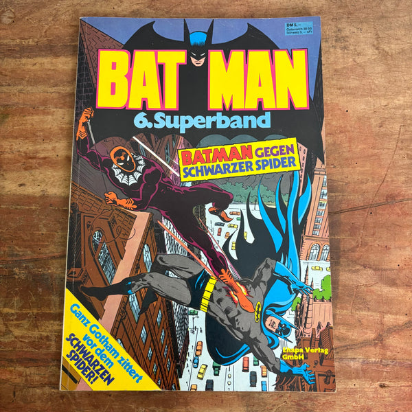 Comic Batman Superband Nr. 06 Batman gegen Schwarzer Spider