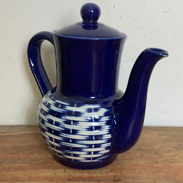Vintage feuerfeste Kaffeekanne