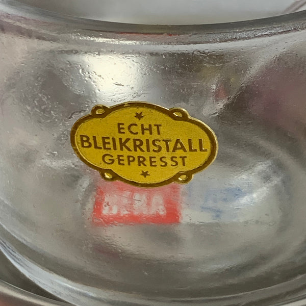 Vintage Marmeladendose aus Edelstahl von Beka