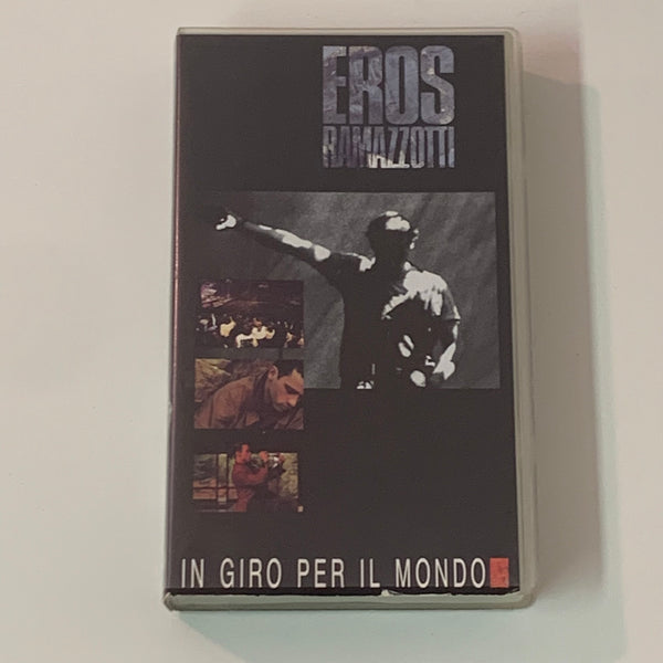 VHS Video Kassette Eros Ramazzotti In Giro Per Il Mondo