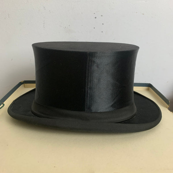 Antiker Chapeau Claque Zylinder von Dallüge