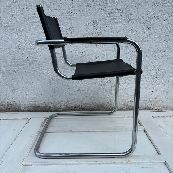 Vintage Bauhaus Freischwinger S33 Stuhl von Mart Stam