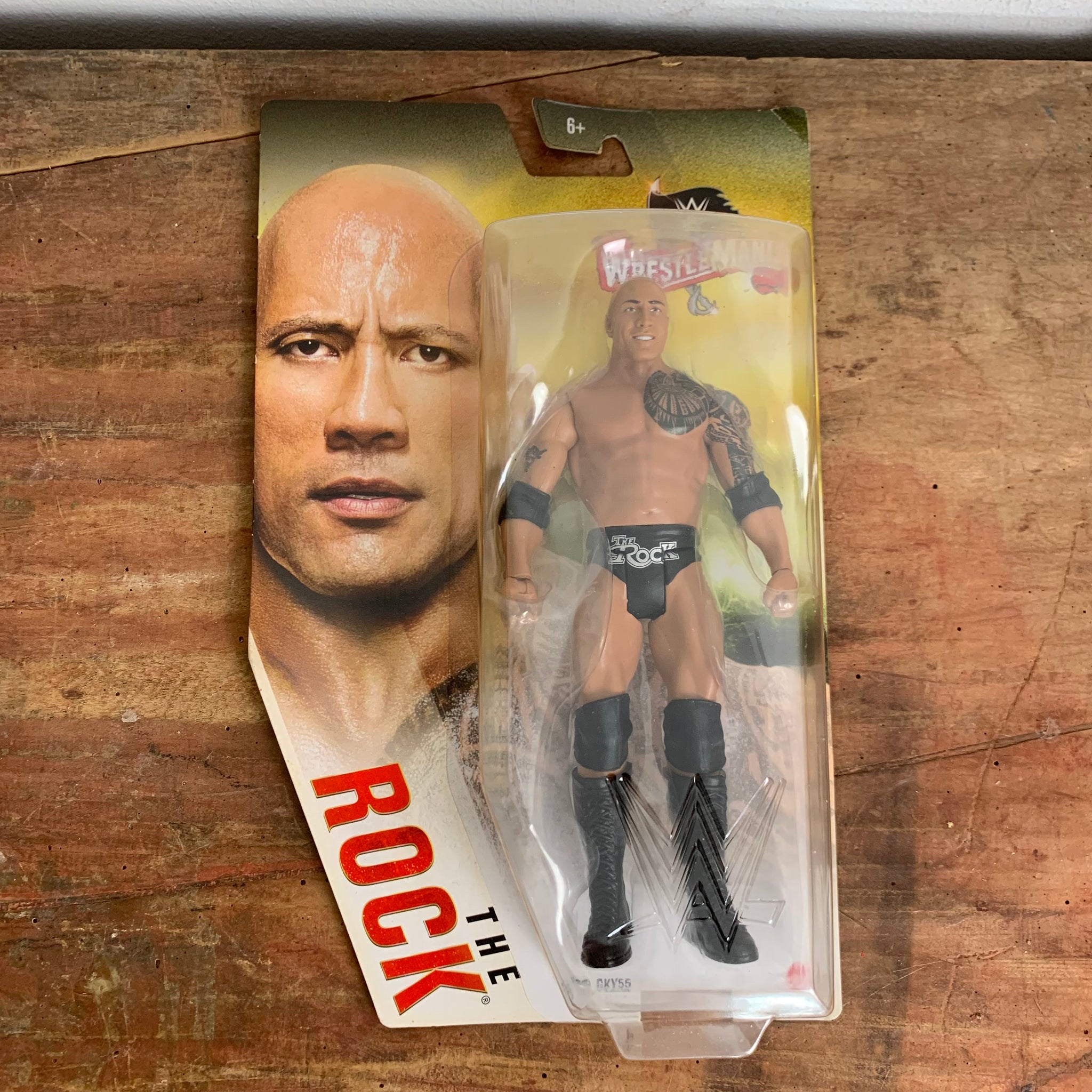 Figur The Rock WWE Wrestler Wrestlemania Series
