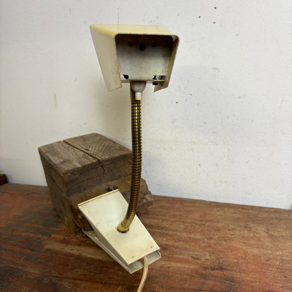 Vintage Mid Century Schwanenhals Lampe von HOSO