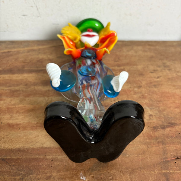 Vintage Murano Glas Skulptur Clown