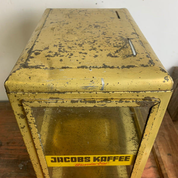 Vintage Jacobs Kaffee Vitrine