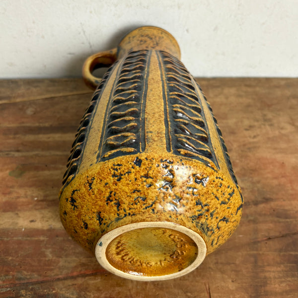 Vintage Mid Century Keramik Vase von Jasba 1623-25