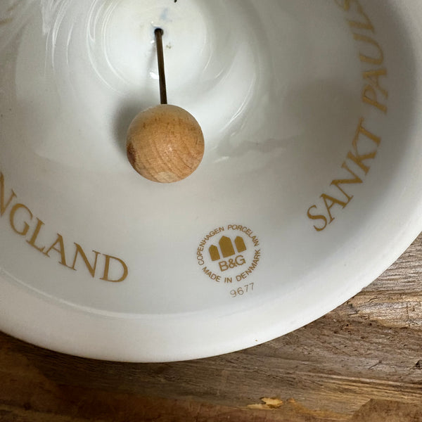 Vintage Jahresglocke von Bing und Gröndahl aus dem Jahr 1977