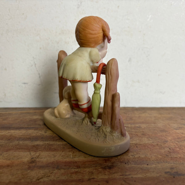 Vintage Figur Memories of Yesterday What will I gow up to be?