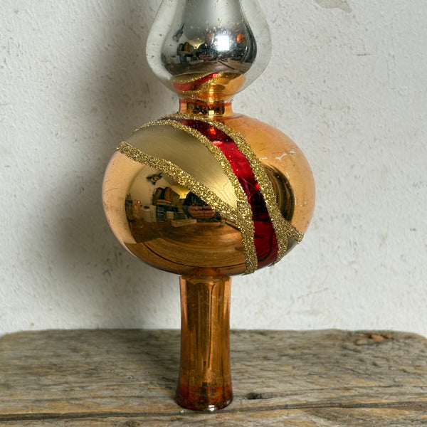 Antiker Weihnachtsbaumschmuck Spitze