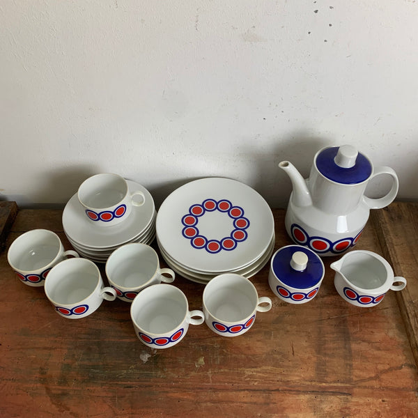 Vintage Kaffee Service von Winterling