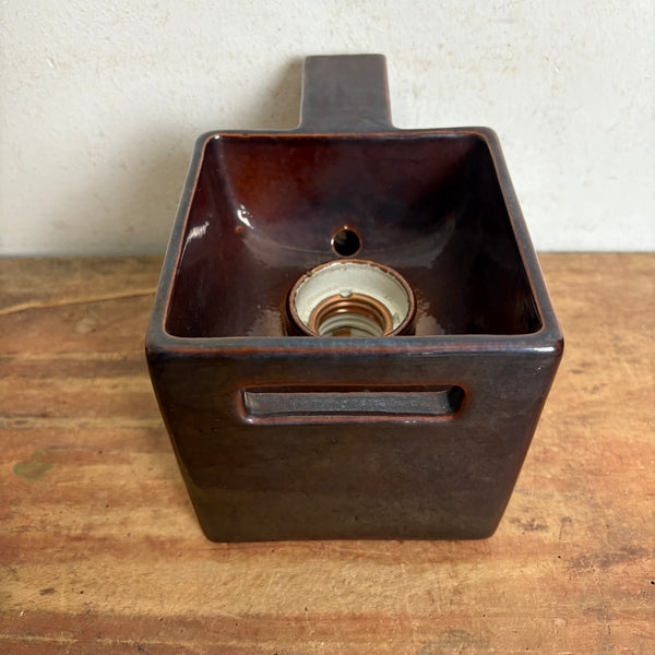 Vintage Keramik Wand Lampen von Traudl Brunnquell für Pan Leuchten