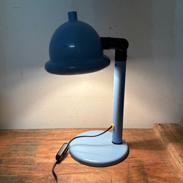 Vintage Lampe Glader B103 von Ikea in blau