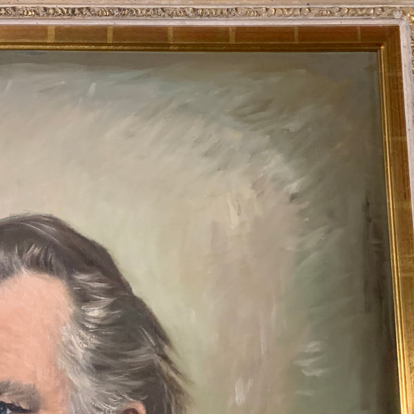 Ölgemälde Portrait Johannes Brahms von Peter Peiler Engström