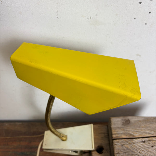 Vintage Mid Century Schwanenhals Lampe von HOSO