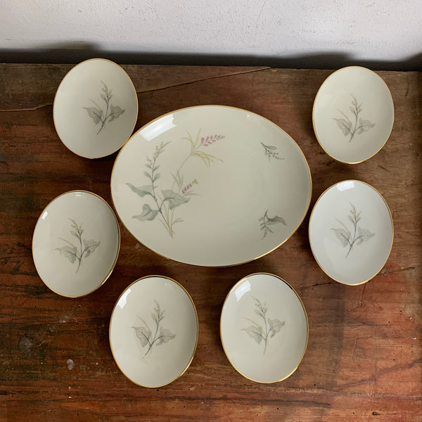 Vintage Mid Century Konfekt Schalen Set von Fürstenberg