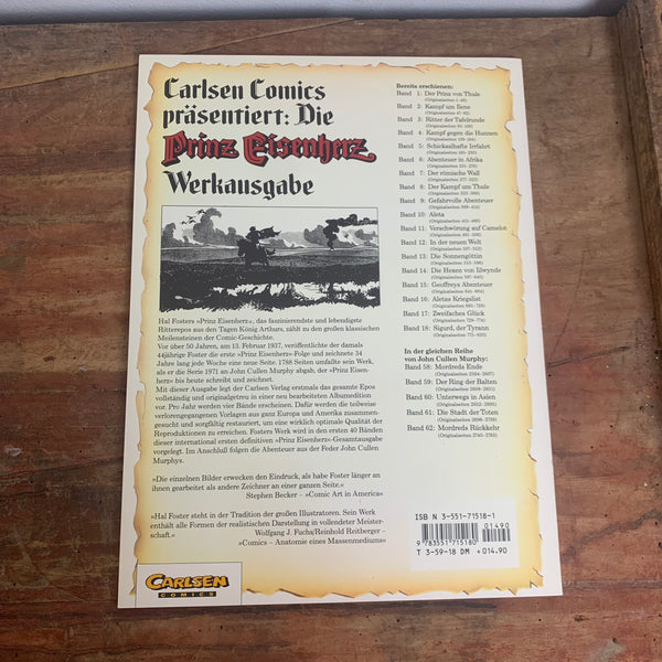 Comic Prinz Eisenherz Band 18 Sigurd, der Tyrann