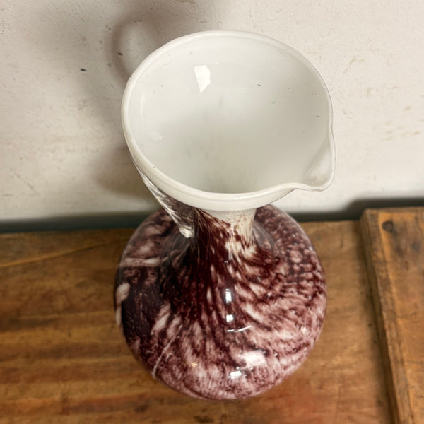 Opaline Florence Vase von Vetreria Barieri