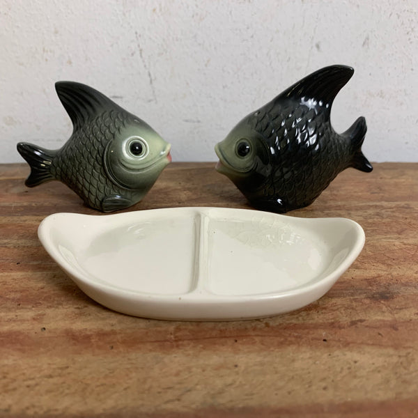 Vintage Pfeffer und Salz Streuer Menage Fische von Goebel