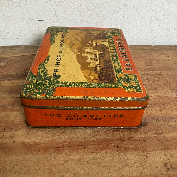 Vintage Cigaretten Blechdosen Prince de Monaco Ed. Laurens