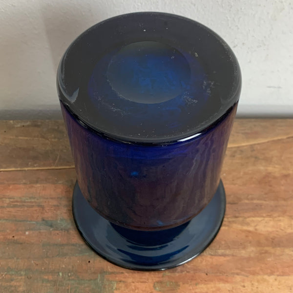 Vintage Glas Vase von Hans Theo Baumann für Gralglas