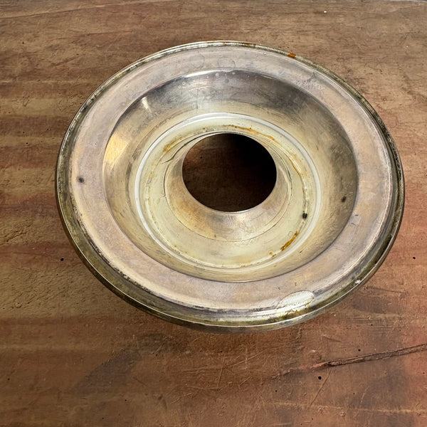 Vintage Wein Dekanter mit versilbertem Sockel