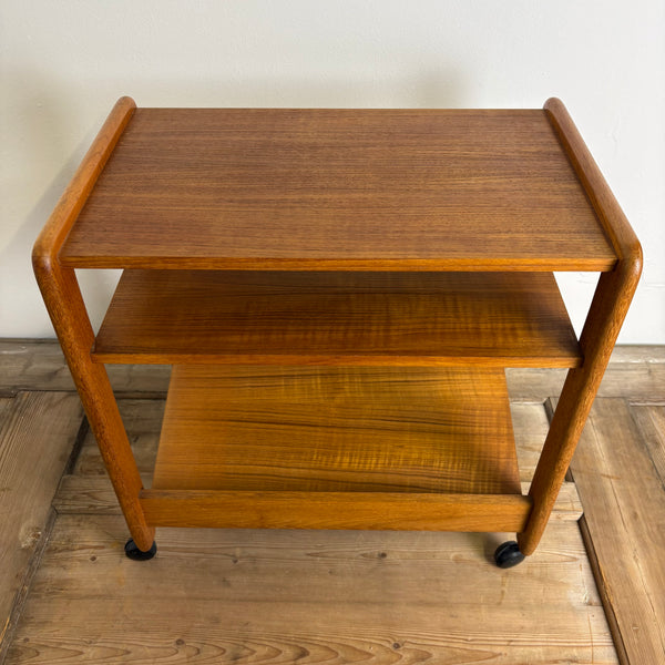 Vintage Teak Servierwagen Beistelltisch von Aksel Kjersgaard für Odder Møbler