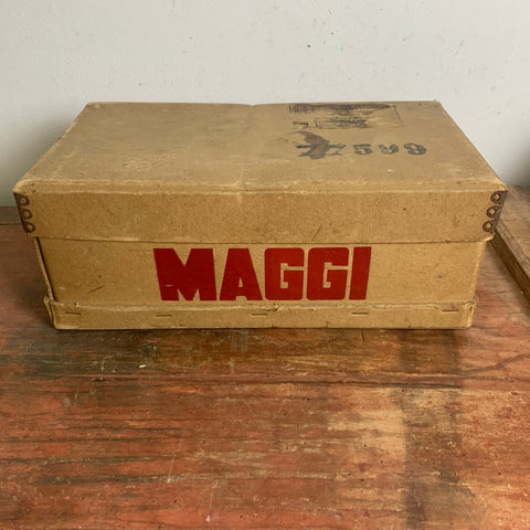 Vintage Karton für Maggi Flaschen