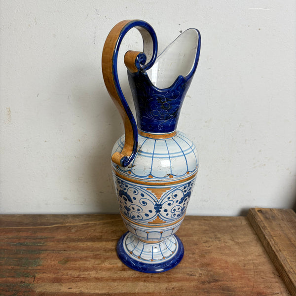 Vintage Italienischer Amphoren Keramik Krug