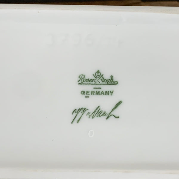 Vintage Porzellan Vase von Jan van der Vaart für Rosenthal