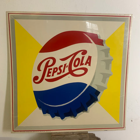 Vintage Blechschild Pepsi Cola