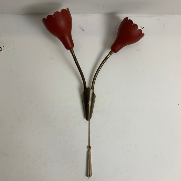 Vintage Mid Century Wandlampe