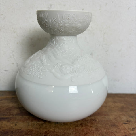 Vintage Porzellan Vase Die Zauberflöte von Björn Wiinblad für Rosenthal