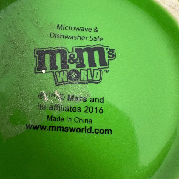 Große Kaffee Tasse Green M&M Mug