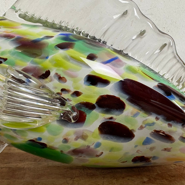 Vintage Murano Glas Skulptur Fisch
