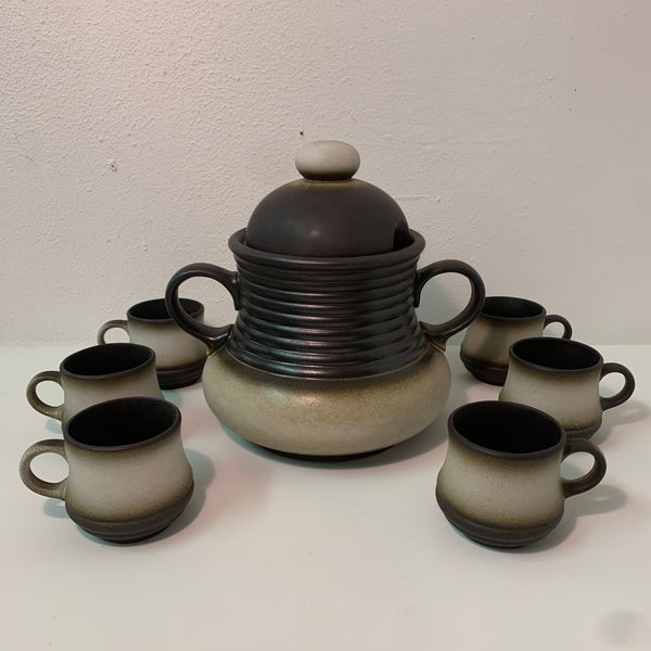 Vintage Keramik Bowle Service