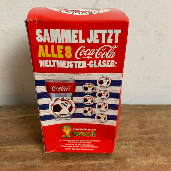 Coca-Cola Weltmeister Glas Nr. 5 Uruguay