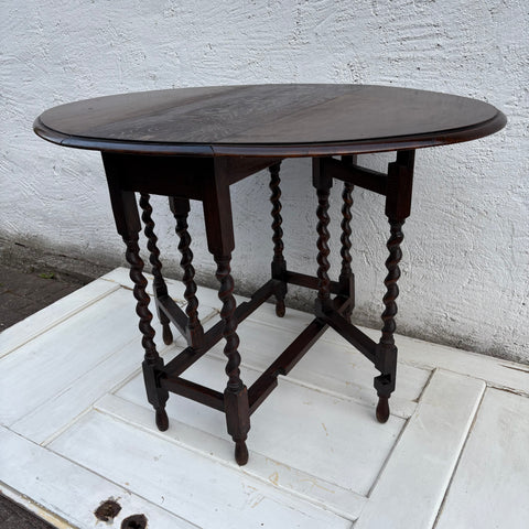 Antiker englischer Gatelegtable