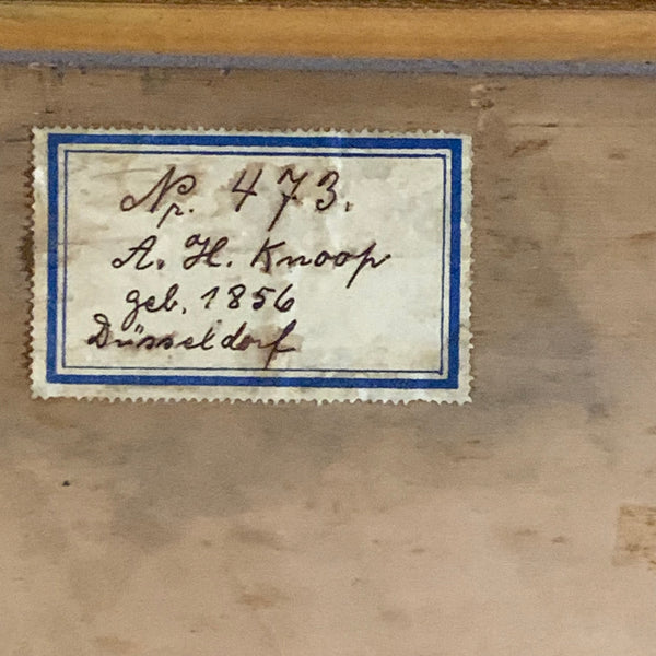 Ölgemälde Die Kunstliebhaber im Salon des Kardinals von August Hermann Knoop