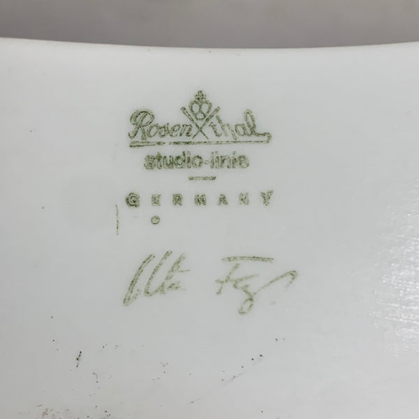 Vintage Porzellan Vase von Uta Feyl für Rosenthal