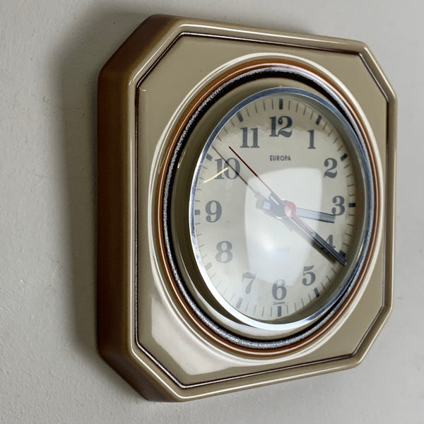 Keramik Wanduhr von Europa