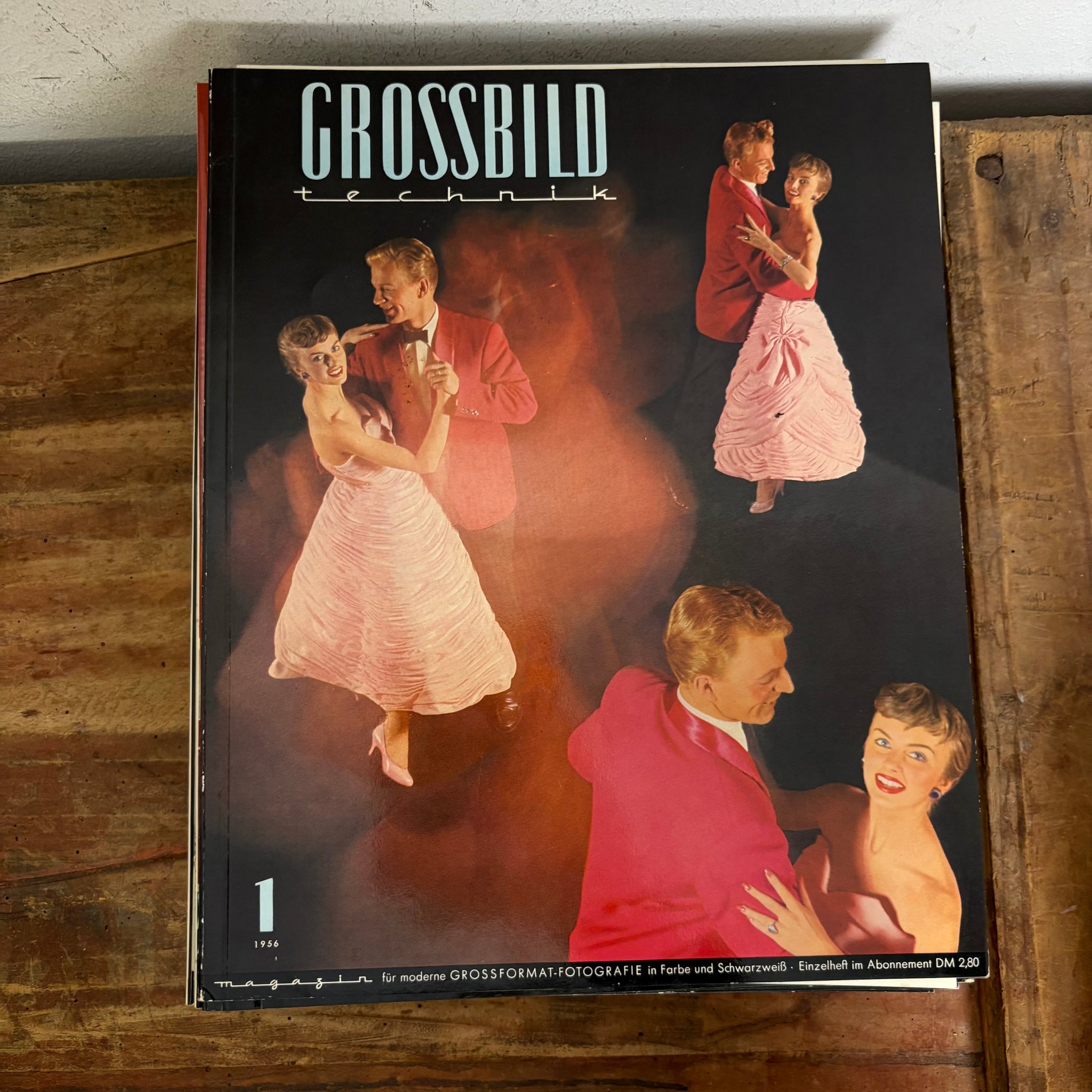 Band 1 bis 4 1956 Magazin Grossbild Technik