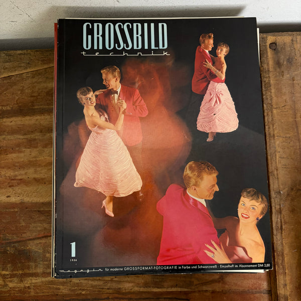 Band 1 bis 4 1956 Magazin Grossbild Technik