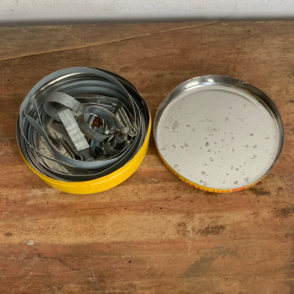 Vintage Blechdose Schlauchbinder
Werkstatt Packung